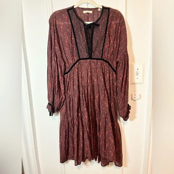 open lace back dress Little Madelynne Dress - Vino Rosso main image 0